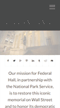 Mobile Screenshot of federalhall.org